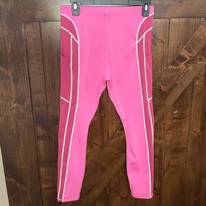 Fabletics link color block power hold leggings, size small, like new.